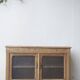 Art Deco glazed oak sideboard