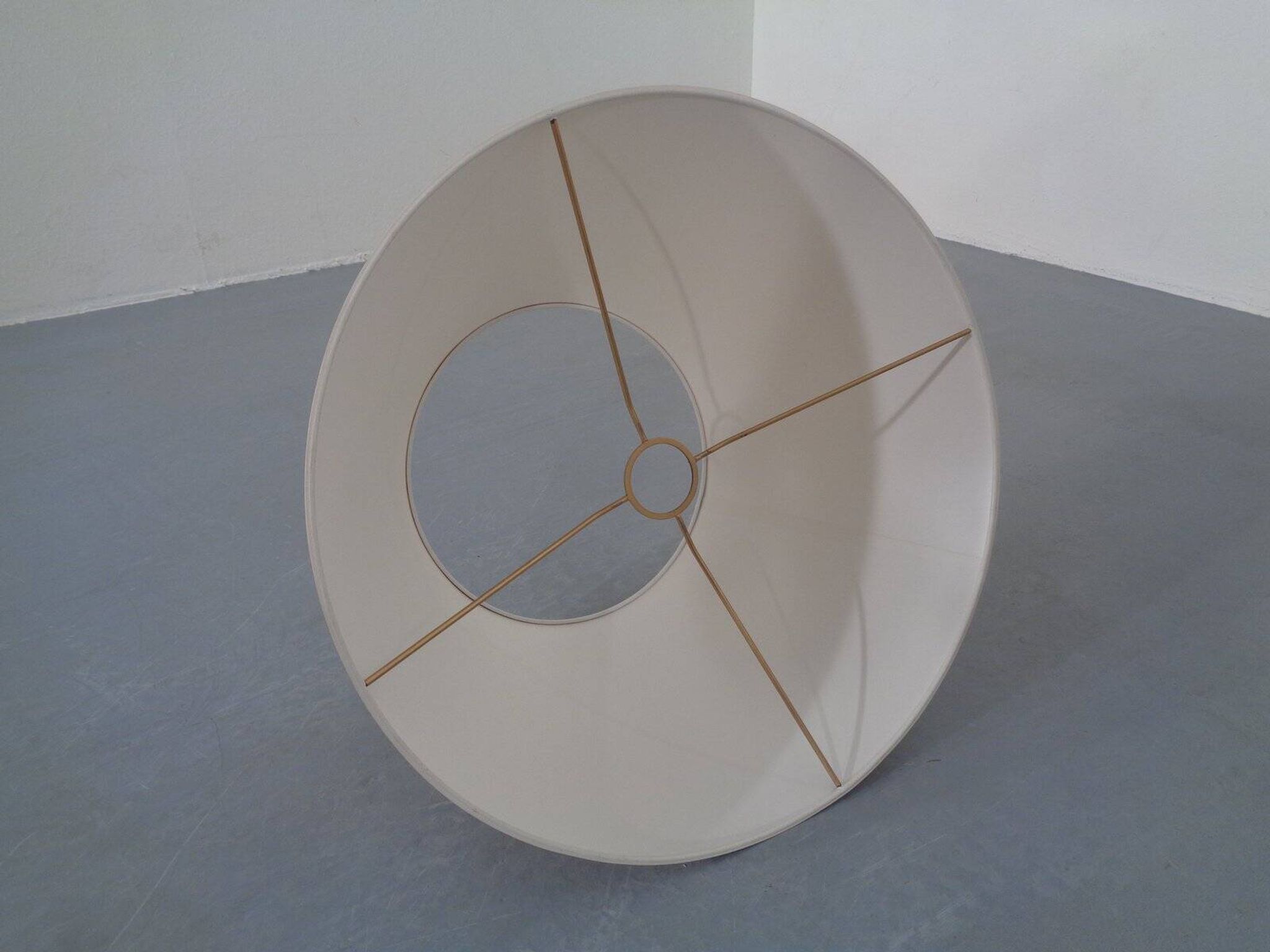 Italian Glass Floor Lamp, 1970s
