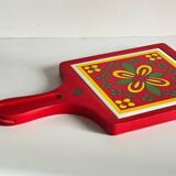 Vintage Red Plate Mat