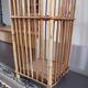 Rattan umbrella holder