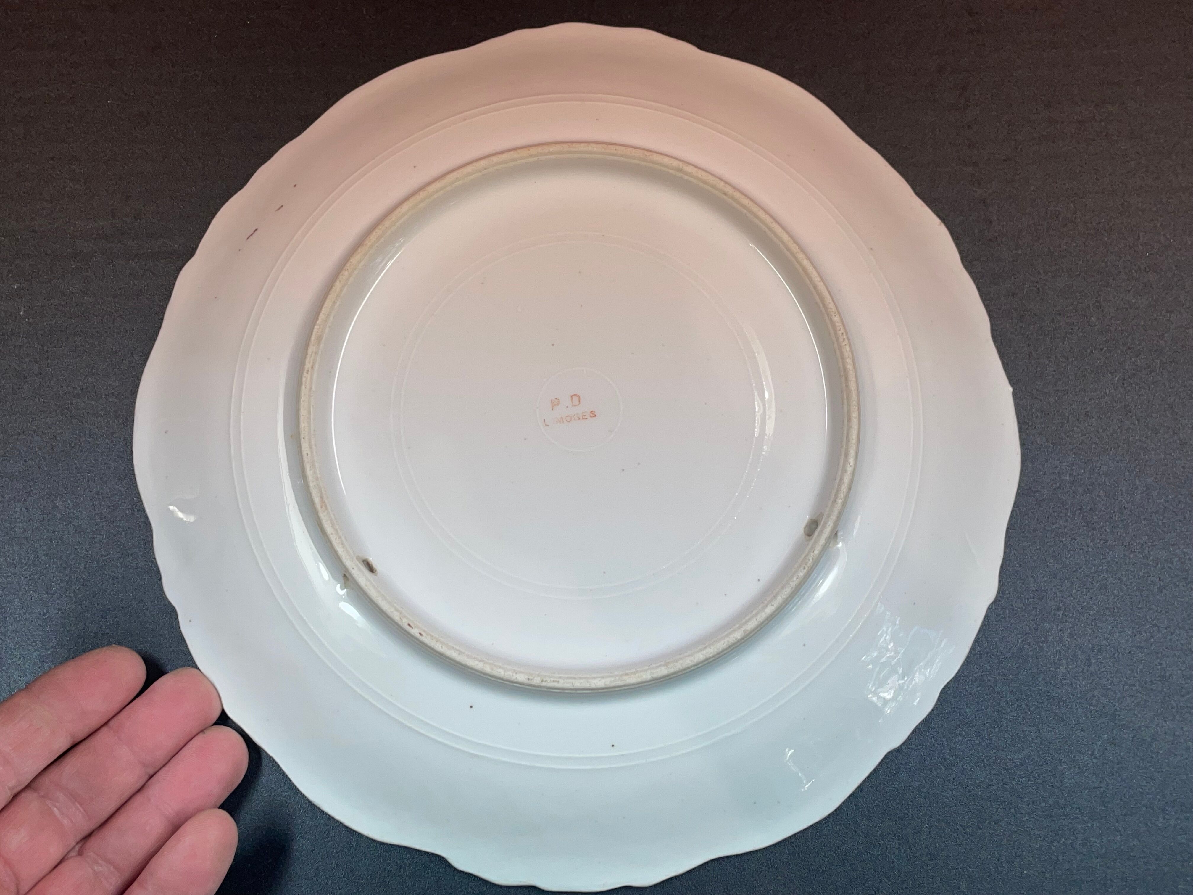Limoges decorative plate