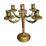 Chandelier five brass fires