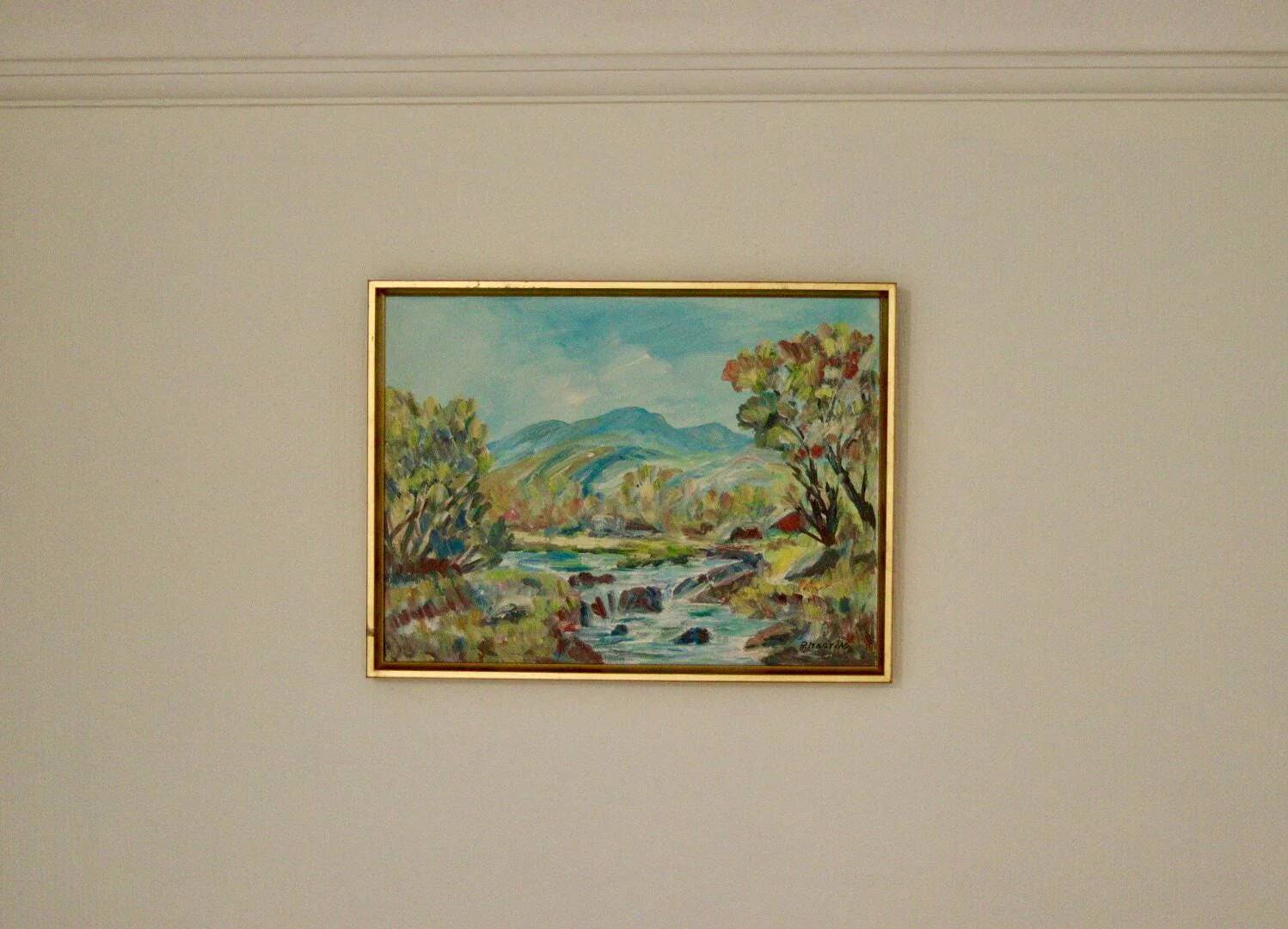 « Paysage vibrant » de R. Martin