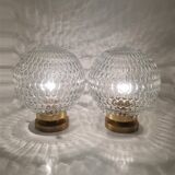 Pair of ceiling lights or wall lights