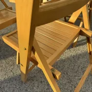 4 vintage 1970s IKEA folding chairs