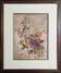 Tableau "Fuchsia Flower Throw" gouache, early 20th century