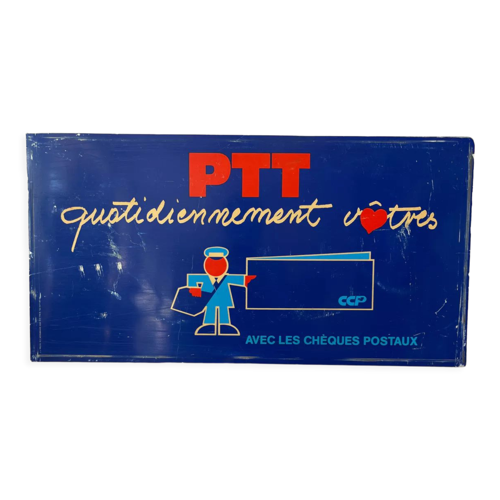 Advertising panel PTT years 60/75