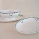 Ravioli and gravy boat Saint Amand iron earth