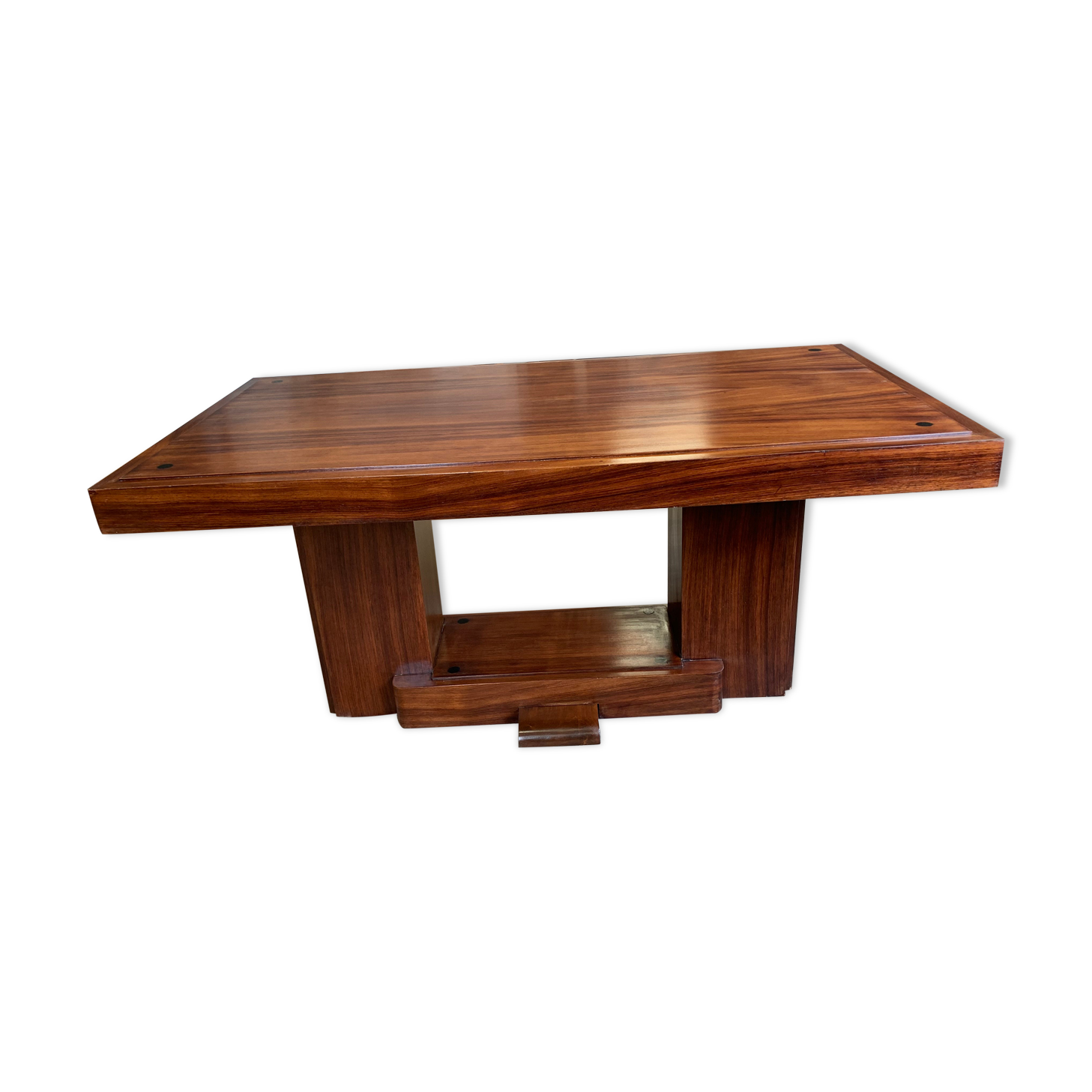 Art Deco table in rosewood