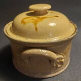 Glazed earthenware terrine from Provence, early 20th century.