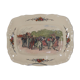 Serving dish "obernai" sarreguemines