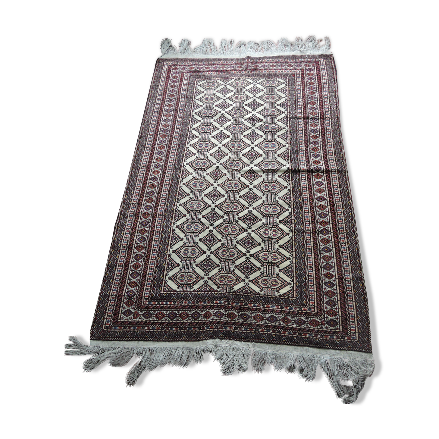 Persian rug is hand color natural 129x196cm