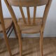 Lot de 4 chaises bistrot style baumann