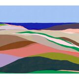 The Hills - Art print (A3)