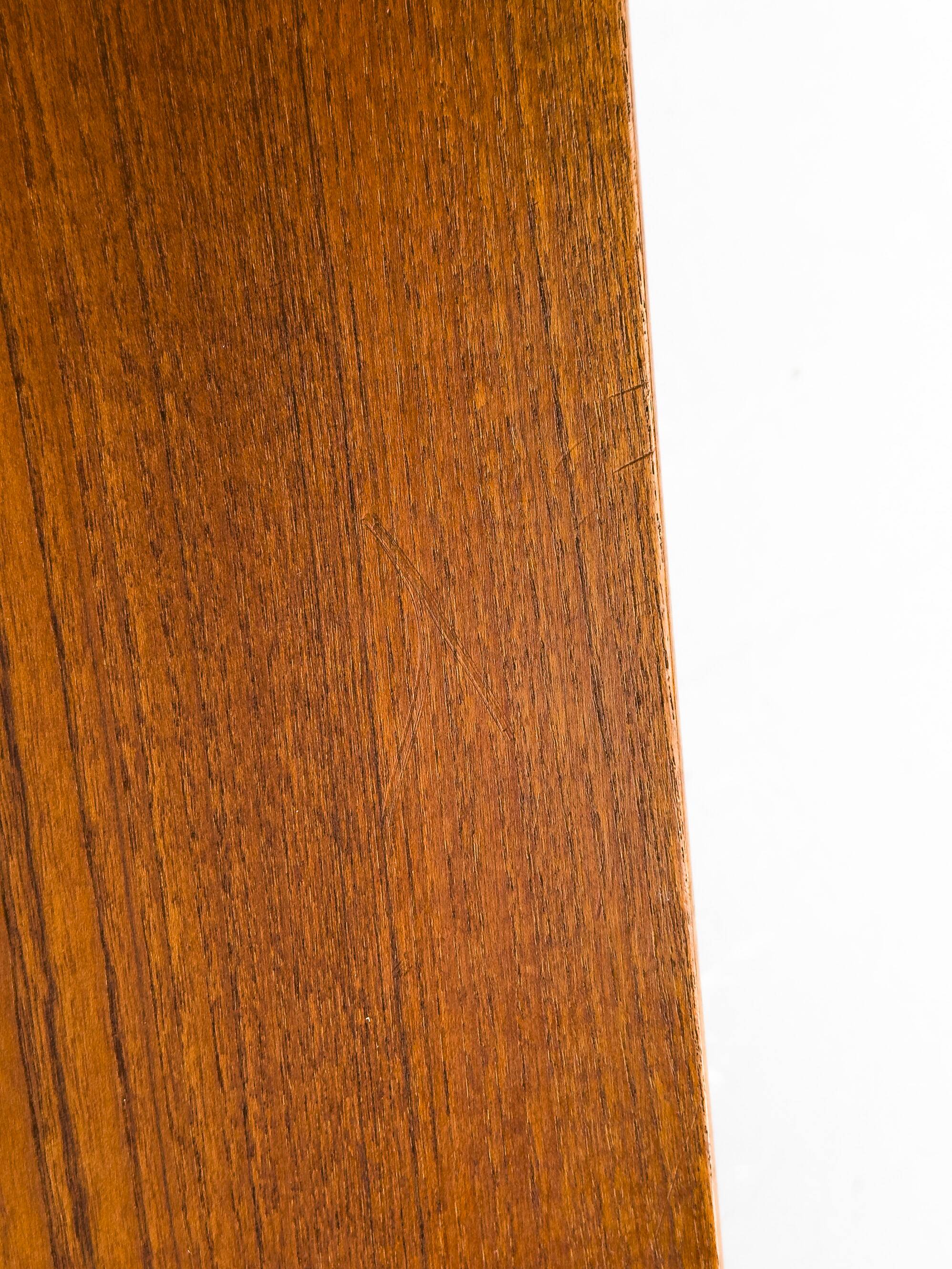 Teak lowboard with drawers from WK Möbel, 1960s