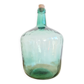 Old blue demijohn