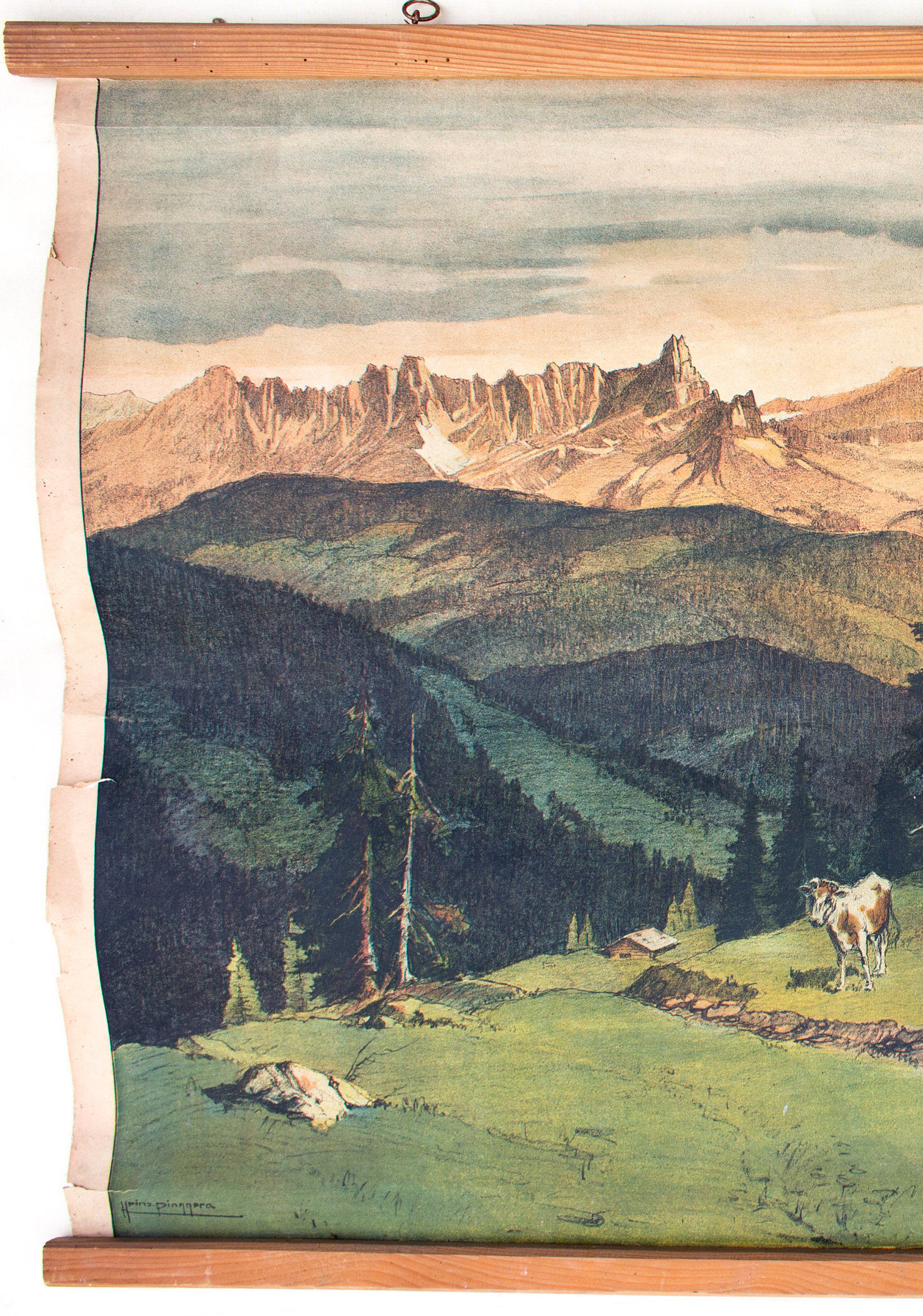 Mountain educational poster, 1929