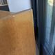 Vintage glass front sideboard from the 1950s - 1960s