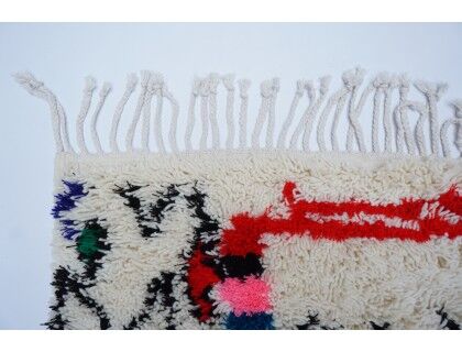 Colorful Berber carpet 176x125cm