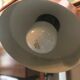 Lampe vintage orange