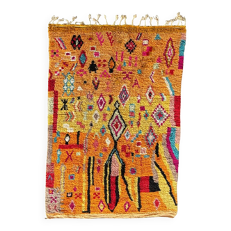 Modern Boujad Moroccan Berber rug in wool.