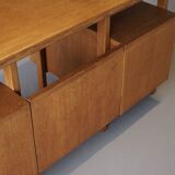 Bureau en chêne. Années 1950