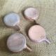 Series of 4 sandstone ramekins