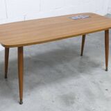 Nordic coffee table 1960 teak ceramic