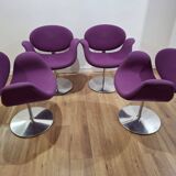 Set of 4 armchairs, Tulip, Pierre Paulin, Netherlands 1980s