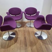 Ensemble de 4 fauteuils, Tulip, Pierre Paulin, Pays-Bas années 1980.