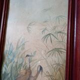 Paire d'Aquarelles
