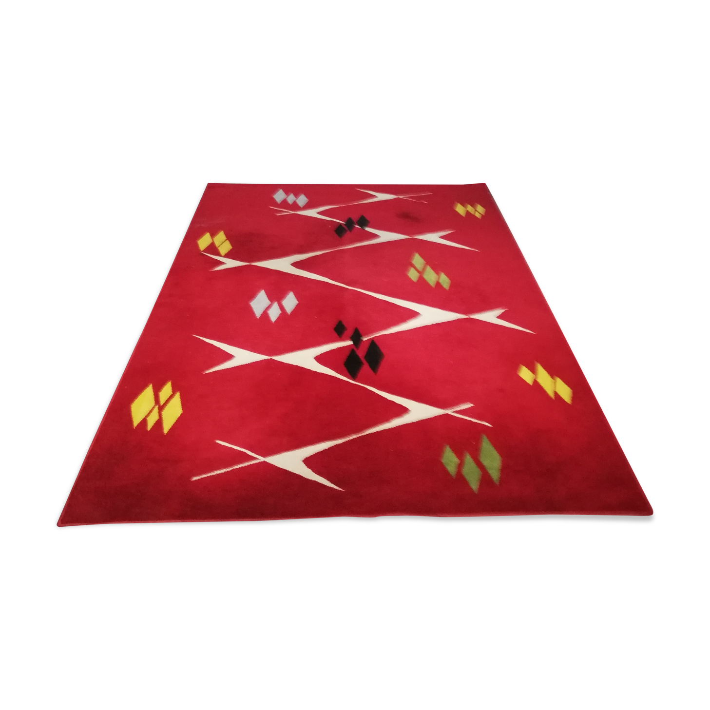 Abstract rug France 1950