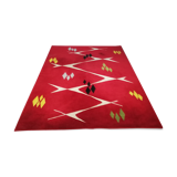 Abstract rug France 1950