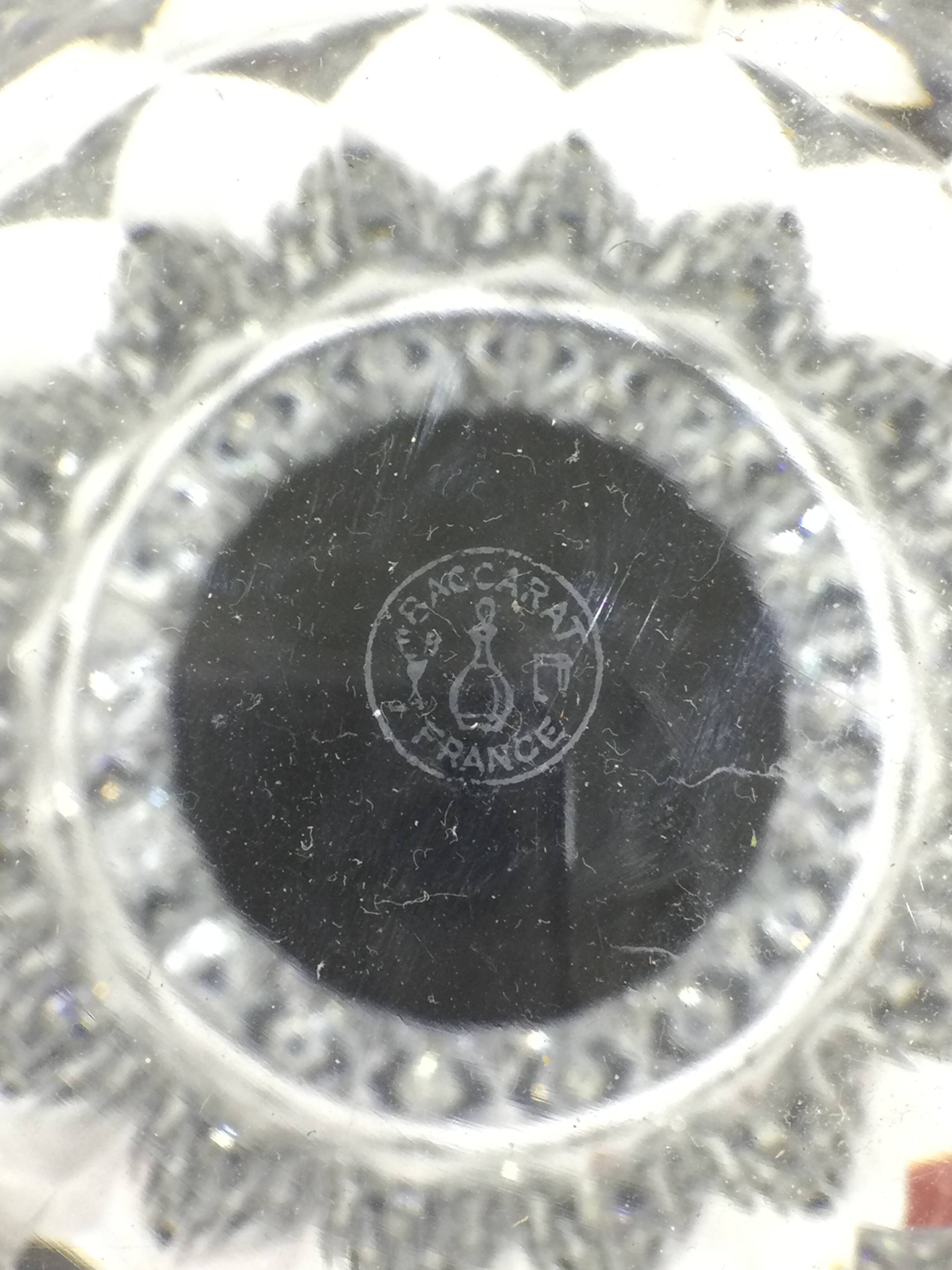 Baccarat - large crystal vase