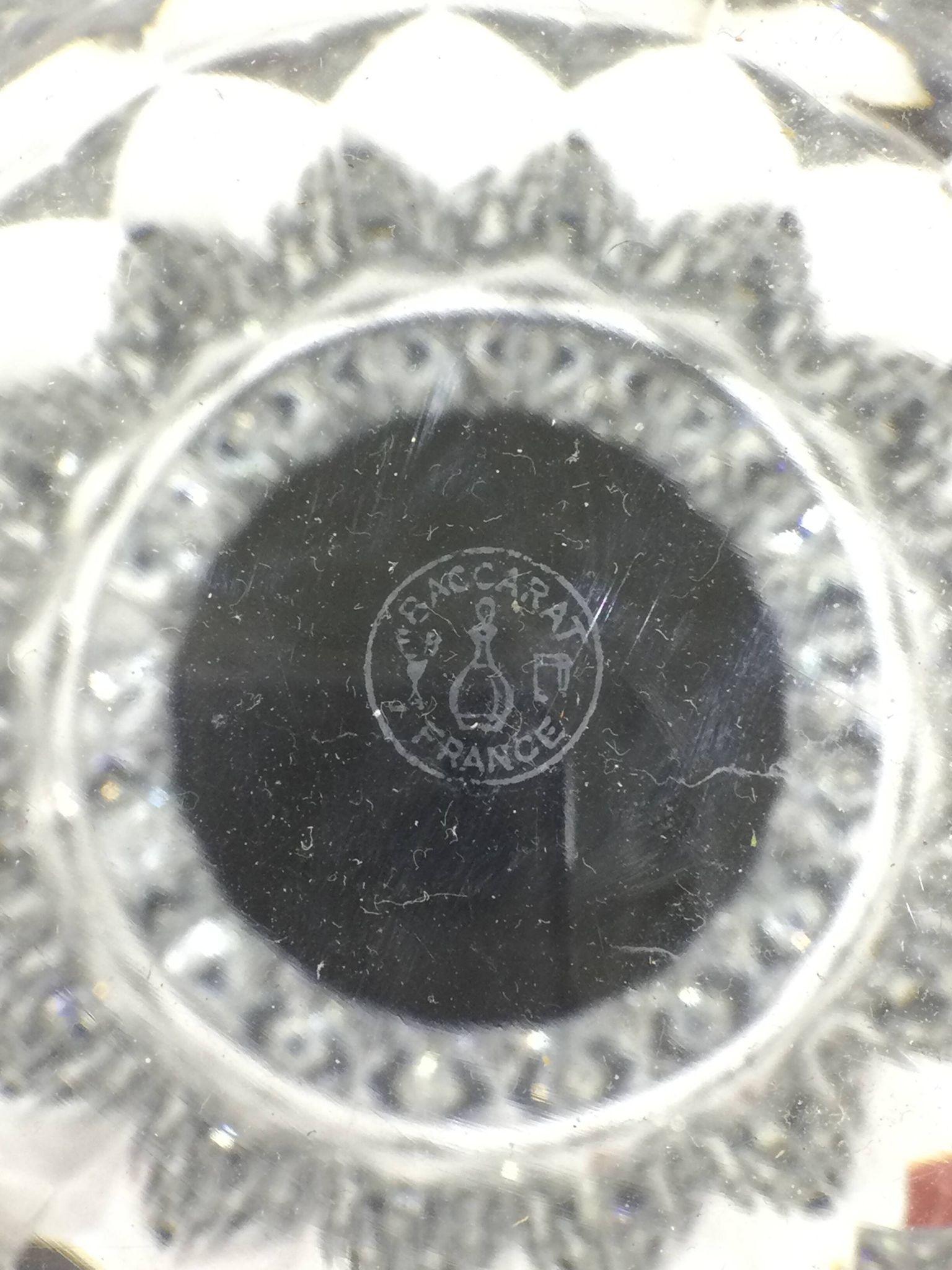 Baccarat - grand vase en cristal