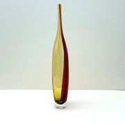 Vase de Kjell Engman pour Kosta Boda en verre soufflé, Suède