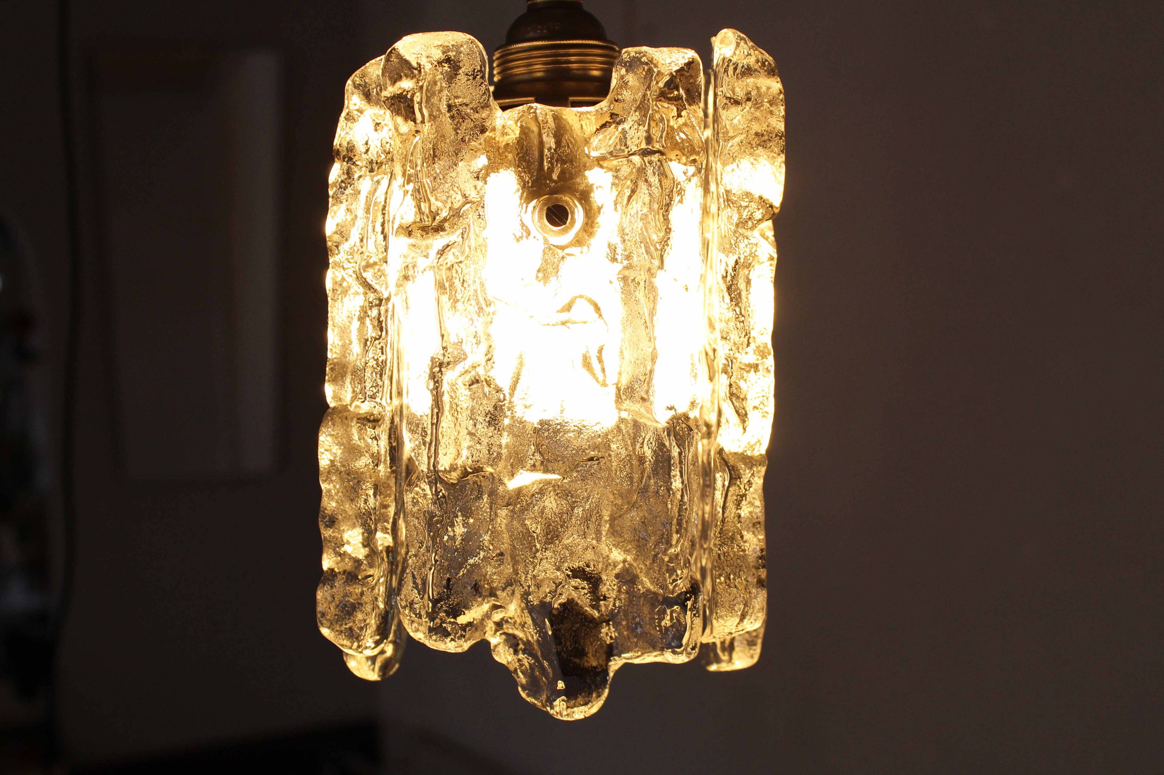 Kalmar glass pendant light