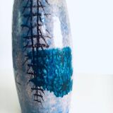 Mid-Century Design Art Studio Ceramic Table Lamp by Cacf Faenza, Italy, 1950s