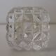 Vintage cut crystal whiskey decanter