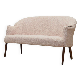 Cream sofa, Danish design, 1970s, production: Denmark