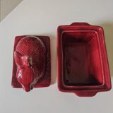Ceramic rabbit box