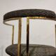 Vintage brass dining room set by Belgochrom, 1970s