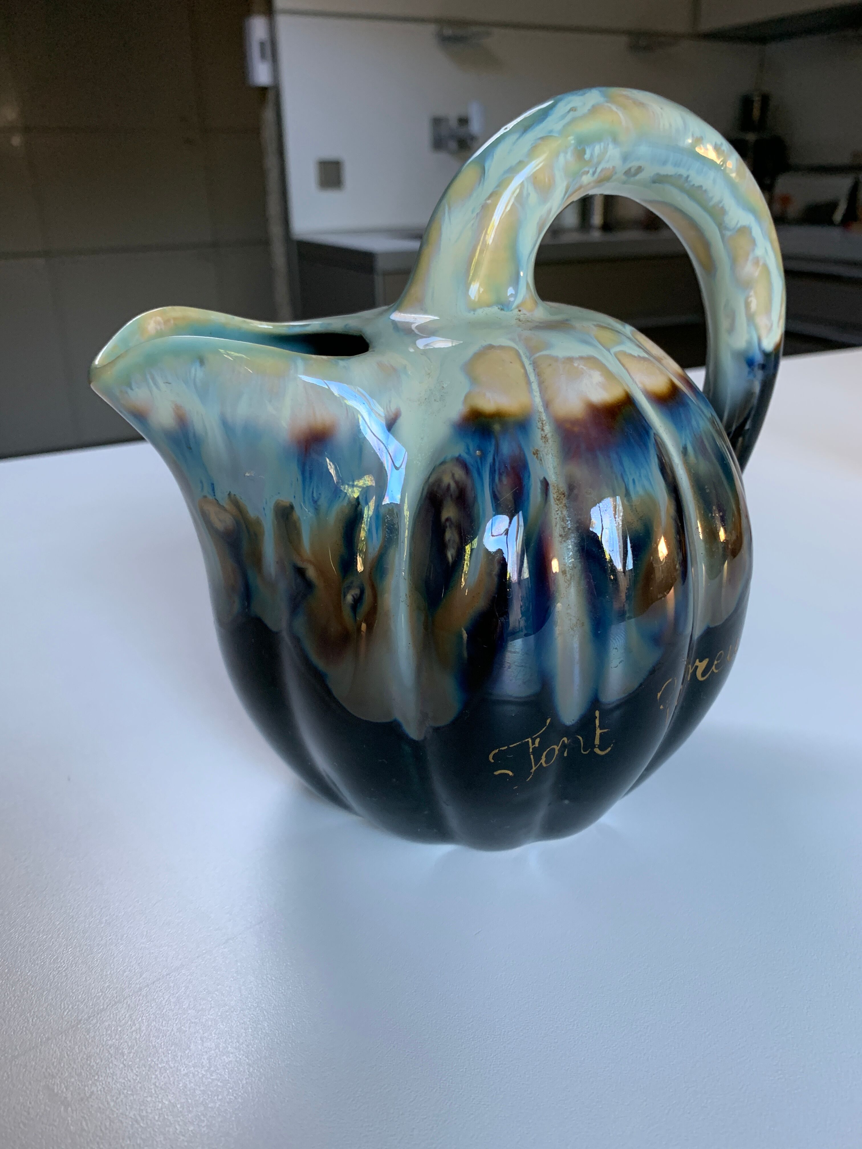 Carafe Melon 50s "Font Romeu"