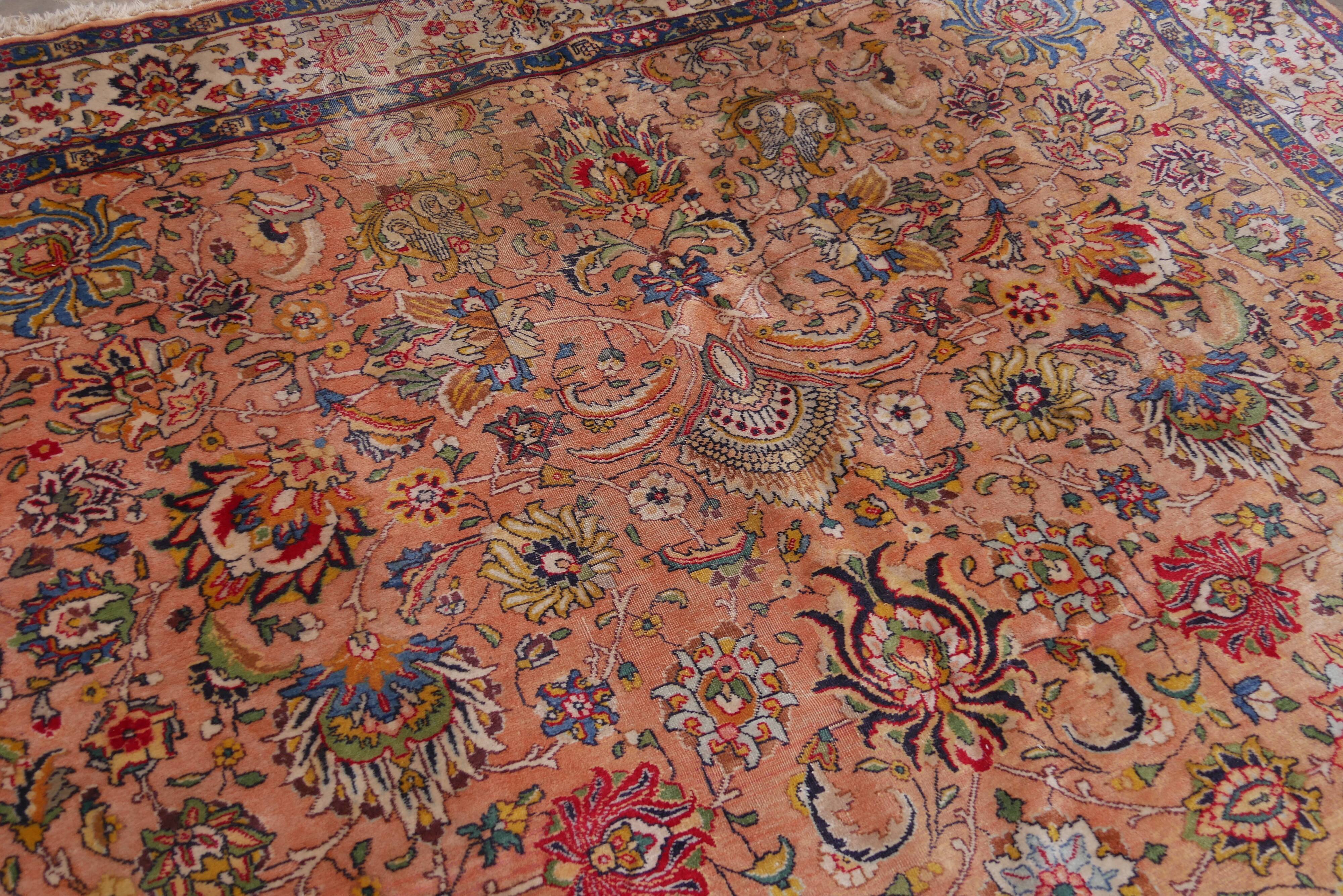Oriental Persian carpet Tabriz vintage 320 x 240 cm