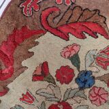 Tapis américain antique Hooked – 86 x 170 cm – Motif floral - 1C976