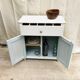 Buffet parisien blanc vintage