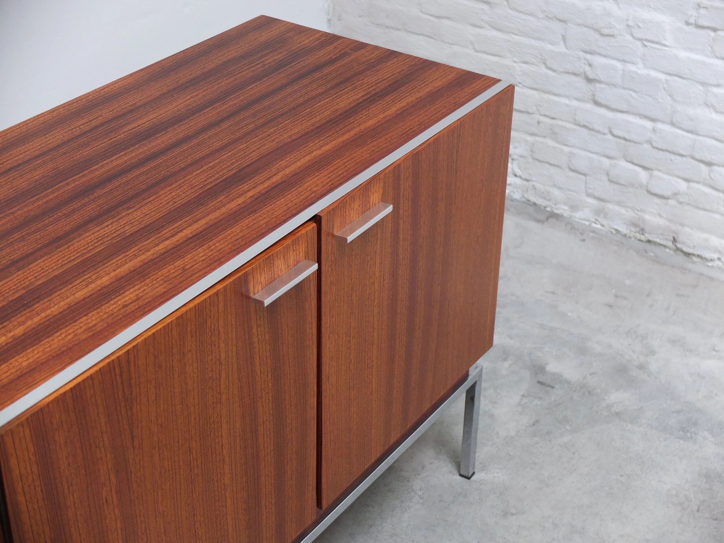 Large modernist sideboard in Indian rosewood, 1960s