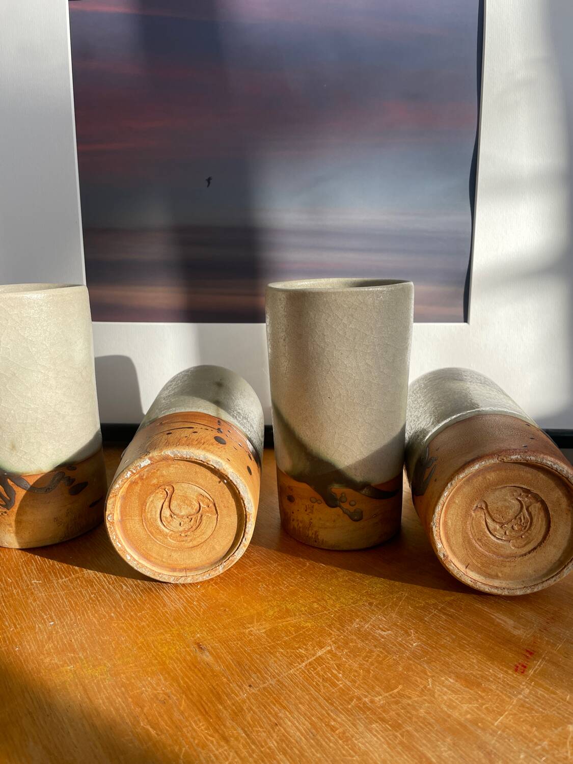 Service of orangeade La Colombe, Brault