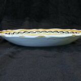 Plate in faience of epoque 19th decoration at the rooster NEVERS ??
