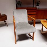 Scandinavian-style vintage chair sled